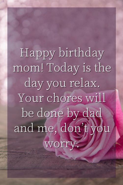 Send the rightbirthdaymessages to yourmother